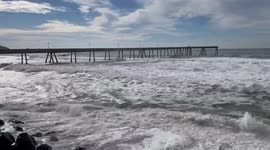 Tsunami reaches US west coast after Tonga underwater volcano eruption