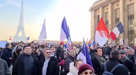 France: Thousands Protest Against COVID Restrictions On Non-Vaccinated