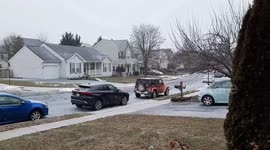 MLK Weekend 2022 Winter Storm; Snow/Sleet/Freezing Rain/Ice - Frederick, Maryland