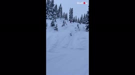 'UK skier demonstrates a cost-friendly method of getting a vasectomy *HILARIOUS SKI FAIL* '