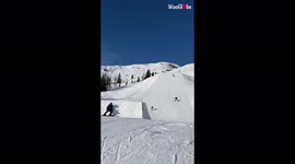 'Double the flips, Double the IMPACT of crashing *ABSOLUTE Ski Jump Fail* 
'