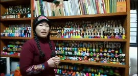 What's the point? Woman collects thousands of pencil sharpeners in southern China