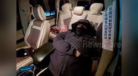 Man quarantines in car overnight as his health QR code suddenly changes during travel in China