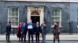 Together Declaration Petition with 360,000 signatures against vaccine passports handed into 10 Downing Street