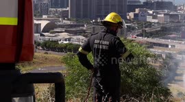 Fire breaks out on slopes of Table Mountain
