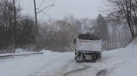 Winter storm impacts southern Ontario bringing 30-40 centimeters of snow