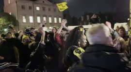 Protestors erupted in cheers after important amendments in the Policing and Crime Bill were rejected in the House of Lords
