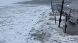 US: Storm Brings High Surf, Flooding To Northeast Coastal Areas 2