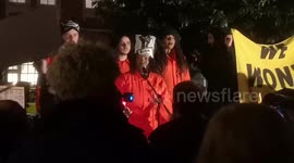 Really Annoying protest: Young Protestor Speaks