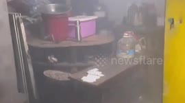 Firefighters rush to house 'on fire' but turns out resident was just smoking meat