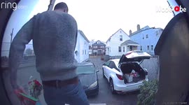 'Ring camera catches Everett man's PAINFUL start to Christmas morning'