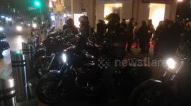 Bikers take over Wimbledon during Meat Loaf musical in London