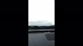 US: Blizzard Conditions Sweep Through Eastern North Dakota