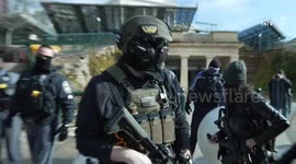 Armed Militias Outside Virginia State Capitol on Lobby Day 2022