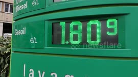 Gas prices in France reach record highs