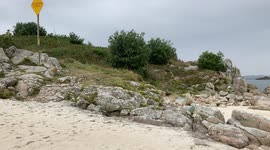 Sea view on St Agnes, Isles of Scilly