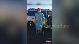 Trainee Paralympic swimmer's life was saved by having his leg amputated which he decided on with a flip of a COIN
