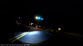 BRUTAL ACCIDENT: Moped rider loses control and crashes into the back of a parked truck (Dashcam Video)