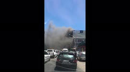 Injuries reported in major fire at China Mall in Durban, South Africa
