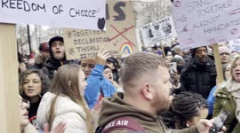 'Protect our children!' Anti-vaccine rallies chant outside 10 Downing Street