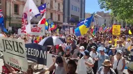 Australia: Jan 22 – Anti-Vaccine Mandate Protest In Melbourne 2