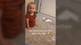 US toddler born with no legs defies odds by doing handstands and flips