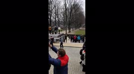 Belgium: Clashes Erupt As Thousands Protest Against COVID Restrictions In Brussels 2