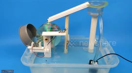 YouTuber generates hydro power by building ingenious miniature