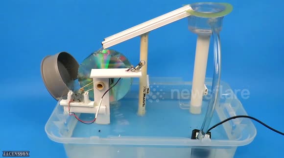 YouTuber generates hydro power by building ingenious miniature