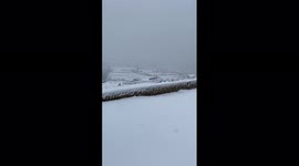 Greece: Mykonos And Cyclades Islands Blanketed With Snow