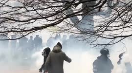 Belgium: Clashes Erupt As Thousands Protest Against COVID Restrictions In Brussels 3