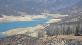 California Drought - Very Low Reservoir Water Level (Castaic Lake) V18654