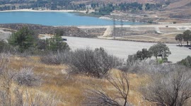 California Drought - Very Low Reservoir Water Level (Castaic Lake) V18656