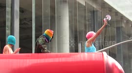 Pussy Riot @ Toronto Pride Parade June 28th 2015