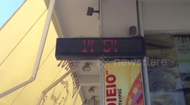 High temperatures at Kos, Greece