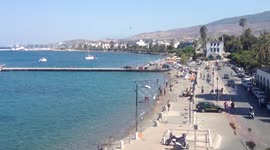 Street overview at Kos