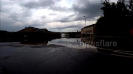 Flash Flooding - Gibson Lane - Kippax - Leeds