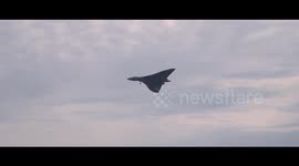 Vulcan Bomber Last Flight at Bournemouth 2015