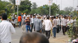 Half a million turn up for rally in Ahmedabad