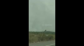 Lime belt fire in Conconully Washington