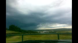 Severe Thunderstorm Time-lapse