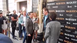 Celebrities turn out for McQueen press night