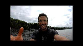 I have busted the Myth Busters (suction effect of sinking stone pulls down floating camera)