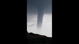 Tornado over Ibiza
