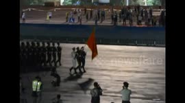 北京阅兵彩排