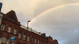 Complete rainbow in Archway, London