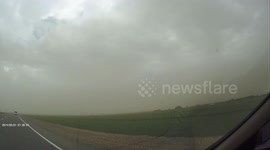 Driving through an Arizona Dust Storm Haboob Sep. 3, 2015