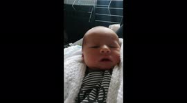 Total cuteness overload, newborn moments to cherish and memories to make of my day old grandson in April