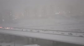 Turkey: Vehicles Stranded As Heavy Snow Causes Travel Disruption 4