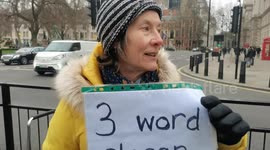 Anti-Boris 3 word slogan and NATO send jets to Ukraine